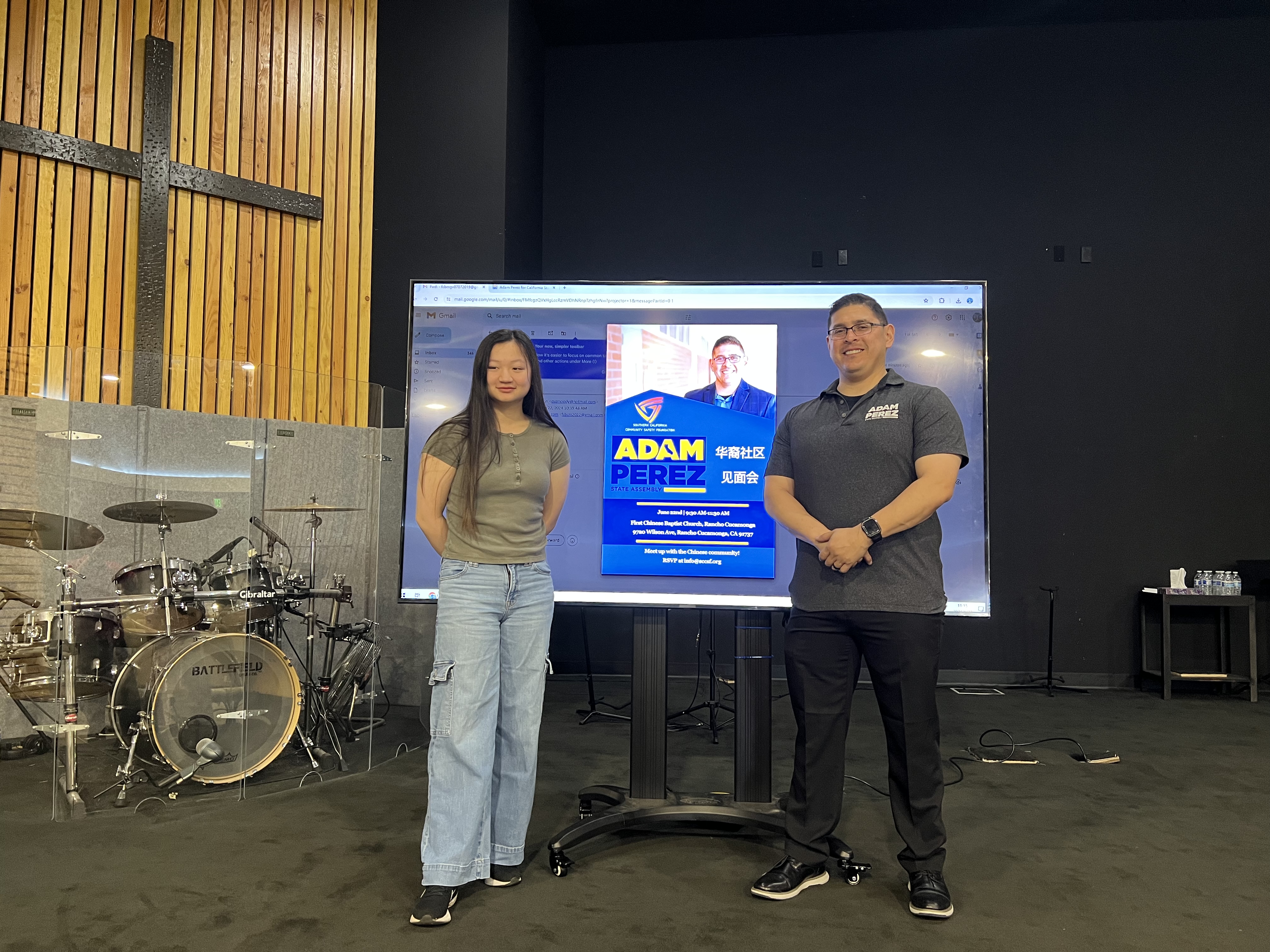 Community Safety Event with Adam Perez